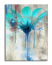 Ready2HangArt Painted Petals LII Wrapped Canvas Wall Art