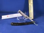 Dovo "Best Quality"5/8 Black Solingen Straight Razor Blade Etch Mint Box 101581