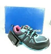 REEBOK Womens Black Athletic Composite Toe Work Hiking Shoe 10 M RB325 Zigkick