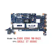 For Lenovo Thinkpad E480 E580 Motherboard I7-8550U NM-B421 01LW940
