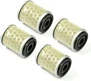 4PC Motorcycle Engine Oil Filter For SR125 80-02 TW125 99-04 XT125 82-86 88-96 SR185 81-82 AG200 BW200 85-88