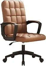 Chair Home Office Desk Chair Office Chair 360° Smooth Rotation Height Adjustable Ergonomic Desk Chair for Bedroom Office Office Chair