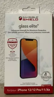 Invisible Shield Glass Elite+ Screen Protector For iPhone 12/12Pro/11/XR NEW