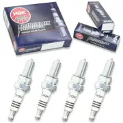 4pcs 02-07 Kawasaki BN125 Eliminator NGK Iridium IX Spark Plugs 124cc 7ci ae