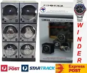 "Boxy" Brick Automatic Watch Winder System for 6 Watches-System: 6E2-Brilliant!