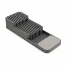 Square Knife Block Knife Storage Rack Kitchen DrawerOrganizerTrayCutleryStorage