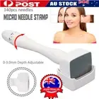 140 Pins Stamp Microneedle Roller Therapy Super 0.5mm-3mm Derma Adjustable RO