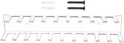 [DNCG] Wall Mount Belts Organizer - Acrylic Clear Storage Rack, Wall Mounted Tie and Belt Rack, High Transparency Clear Wall Mounted Rack for Working Professionals and Recent College Graduates