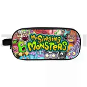 k1082 Trend My Singing Monsters Case Pencil Bag Video Game Cases Cosmetic Organizer School Supplies pxc1082