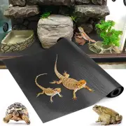 Bearded Dragon Tank Accessories, Reptile Terrarium Carpet Substrate for Leopard