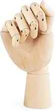 Wood Artist Drawing Manikin Articulated Mannequin with Wooden Fingers 10 inch