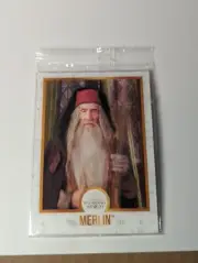 Wizarding World Harry Potter Merlin Lenticular Card New Sealed