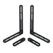 Soundbar Mount Sound Bar TV Bracket for Mounting Above or Under TV, Fits 22lb...