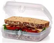 Tupperware Sandwich Keeper Eco+ Clear BRAND NEW