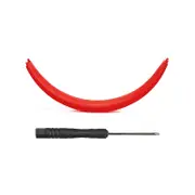 Comfortable Headset Headband Pads for Studio 2 Studio 3 Headphone Headband Cushions Easy Installation HeadBand Pad - Big red
