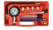 10pcs Compression Tester Adapter Kit, Engine Cylinder Leak Down Compression Test