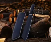 Handmade Rambo IV Machete John Rambo Movie Replica Knife with Sheath
