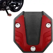 Motorcycle Stand Pad | Side Stand Extension Plate Foot Support,Stable Base, High Strength Motorcycle Foot Plate for Off-Road Vehicle