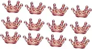 [BIUDECO] Headdress Crown Accessory Kit 20pcs Alloy Pendant Crown for Diy Jewelry Toys