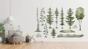 [Namly Design] Wallsticker - Pine Trees / 02