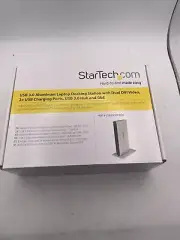 StarTech Dual-Monitor USB 3.0 Docking Station with DVI and Vertical Stand