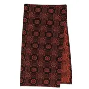 NEW Gettysburg LONG Table Runner BLACK and PUMPKIN 56" x 14" FALL AUTUMN