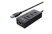 [HR01] -U3 3 Port USB3.0 Hub with Gigabit Ethernet Converter