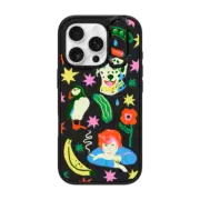 iPhone 16 Pro Impact Ring Stand Case MagSafe Compatible Pattern 1 by Naomi Wilkinson