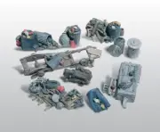 Woodland Scenics Assorted Junk Piles ScDetails *, #WS-D205