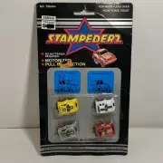 VTG Toy Stampederz Car Toys Diecast Cars Pullback Racers in OG Package Classic
