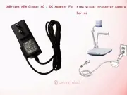 12V AC/DC Adapter For Elmo ADS0243-U120200 Elmo Presenter 5ZA0000104X 12V Power