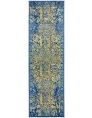 [Rug Culture] Radiance 411 Runner Rug In Royal Blue