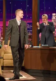 Justin Timberlake and Jay Leno Historic Television Old Photo 2