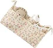 Baby Crib Pocket - Bed Organizer Pocket | Crib Accessories, Nursery Organizers and Storage, 2 Pockets Dormitory Bed Bunk Organizing Bag