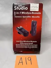 RPS Studio 3-in-1 Wireless Remote Control for Nikon Camera D90, D5000 & Similar