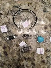 Lia Sophia Change It Up Bracelet Set (Black) NWT