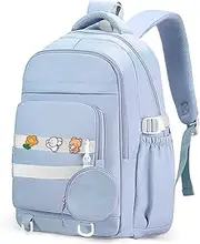 [PRLINJSK] Cute Backpack for Teen Girls Boys, Aesthetic Laptop Bookbag for College High Middle School Student