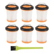 6Pcs Vacuum Filter for Shark ION W1 Cordless Handheld Vacuum Filters for Shark WANDVAC WV200 WV201 W as shown