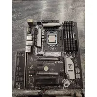 在飛比找蝦皮購物優惠-二手良品 I7-6700K + Z170 蛇板 KRAIT 