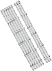 ECEVMLGLZW Kit 9pcs LED Bar Fit for PANASONIC TX-55FX550B TX-55FX550E TX-55FX555B SVV550AQ9 SVV550AW9 A B VES550QNYL-2D-N01 N02 03 VES550QNYL