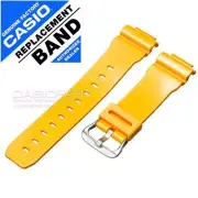 GENUINE CASIO Metallic Yellow Watch Band Strap for G-SHOCK DW-6900SB-9 DW-6900