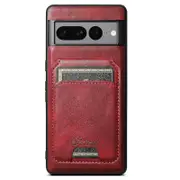 Suteni H15 For Google Pixel 8 Pro Case 2-in-1 Detachable Phone Cover With Card Holder