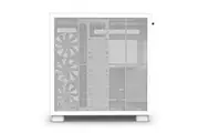 NZXT H9 Flow TG Mid-Tower ATX Case - White (CM-H91FW-01)