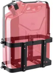Anti-theft Jerry Can Mount Holder: Lockable Jerry Gas Can Holder Rack, 5 Gall...