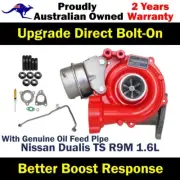 GEN1 High Flow Turbo Charger+Oil Feed Pipe For Nissan Dualis TS R9M 1.6L (for: Nissan)