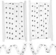 Gogogmee Snap Button Fastener Tape 5 Yards Sewing Snap Tool Kit for Fabric Quick for Clothing Decorative Trim