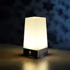 Wireless Motion Sensor Lamp Hallway Table LED Night Light Square Bedside Lamp