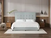 My Style Framed Headboard & Standard Base - Super King / Duckegg / Drawer Base