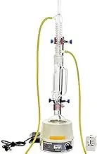 Experimental Soxhlet Extractor 500ml 10 Glass Meandering Fat extractors with Electric Heating Jacket