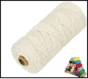 45 Color Options Macrame Cord 2mm/3mm/4mm/5mm/6mmx109 Yards Macrame Cotton Cord*
